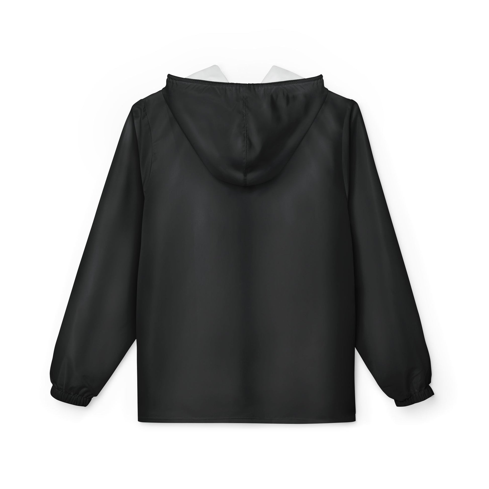 Black Windbreaker Jacket Pocket Millions Monogram back