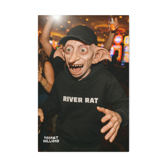 River Rat Canvas Wall Art 2